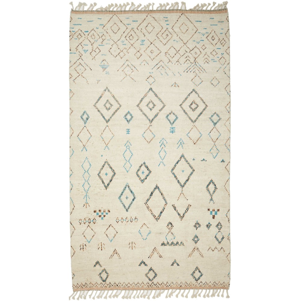 Tappeto Gabbeh Marrakech Pakistan bianco 178x308 Tappeto Gabbeh Marrakech Pakistan bianco 178x308