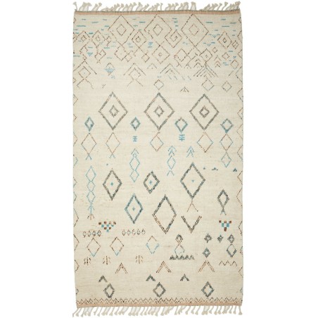 Tappeto Gabbeh Marrakech Pakistan bianco 178x308