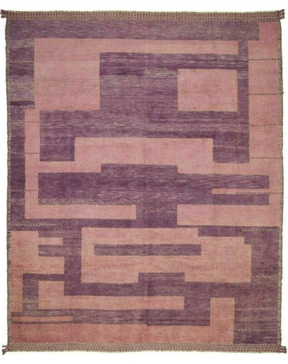 Tappeto Gabbeh Marrakech Pakistan bianco marrone 247x330
