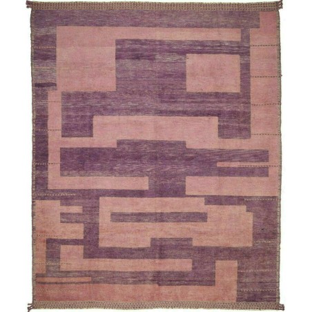 Tappeto Gabbeh Marrakech Pakistan bianco marrone 247x330