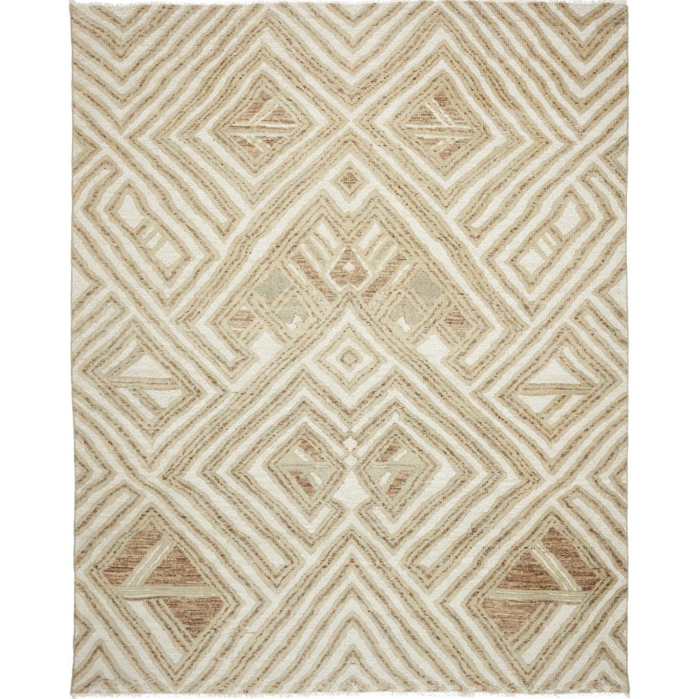 Tappeto Gabbeh Marrakech Pakistan beige bianco 244x302 Tappeto Gabbeh Marrakech Pakistan beige bianco 244x302
