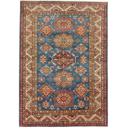 Tappeto Kazak Fine Pakistan azzurro grigio 170x240