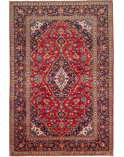 Tappeto Ardakan Persia marrone giallo 197x299