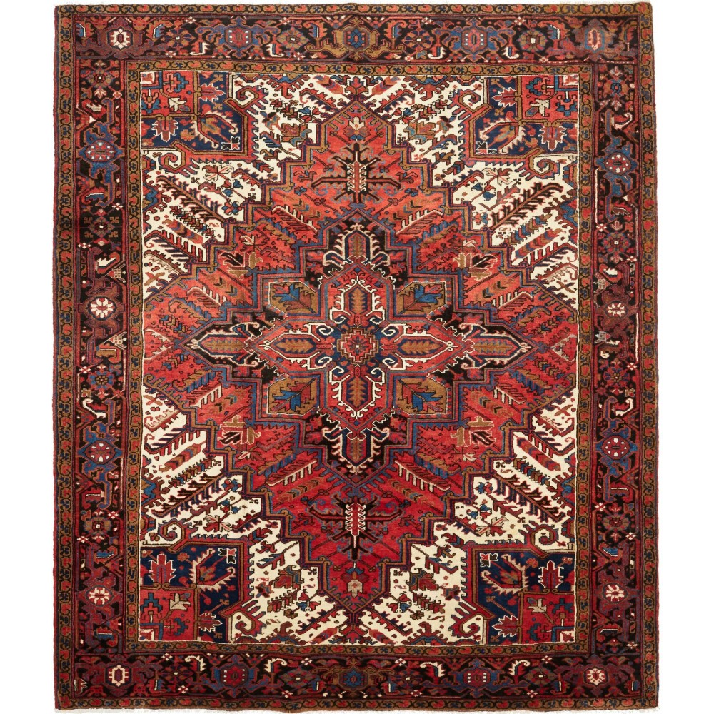 Tappeto Gorawan Persia marrone blu 240x285 Tappeto Gorawan Persia marrone blu 240x285
