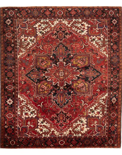 Tappeto Gorawan Persia marrone blu 238x277