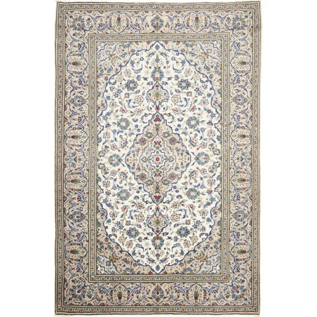 Tappeto Kashan Persia bianco 194x296