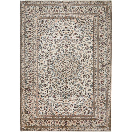 Tappeto Kashan Persia beige marrone 243x346