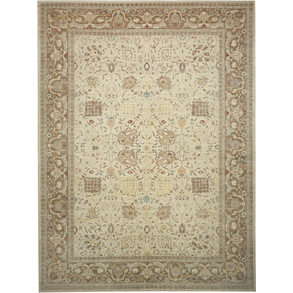 Tappeto Zigler Extra Fine Pakistan marrone azzurro 310x414 Tappeto Zigler Extra Fine Pakistan marrone azzurro 310x414