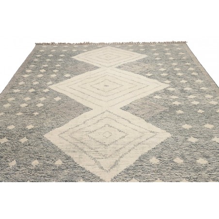 Tappeto Gabbeh Marrakech Pakistan azzurro beige 256x315