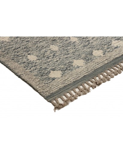 Tappeto Gabbeh Marrakech Pakistan azzurro beige 256x315