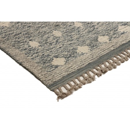 Tappeto Gabbeh Marrakech Pakistan azzurro beige 256x315