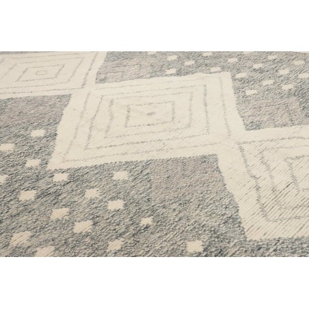 Tappeto Gabbeh Marrakech Pakistan azzurro beige 256x315