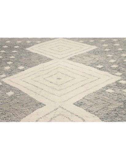 Tappeto Gabbeh Marrakech Pakistan azzurro beige 256x315