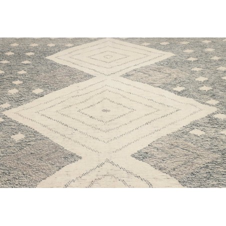 Tappeto Gabbeh Marrakech Pakistan azzurro beige 256x315