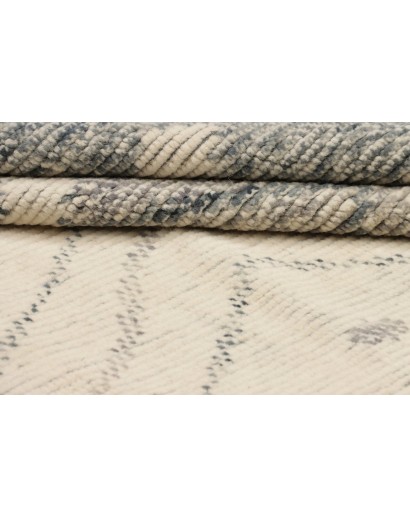 Tappeto Gabbeh Marrakech Pakistan azzurro beige 256x315