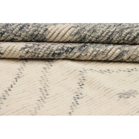 Tappeto Gabbeh Marrakech Pakistan azzurro beige 256x315