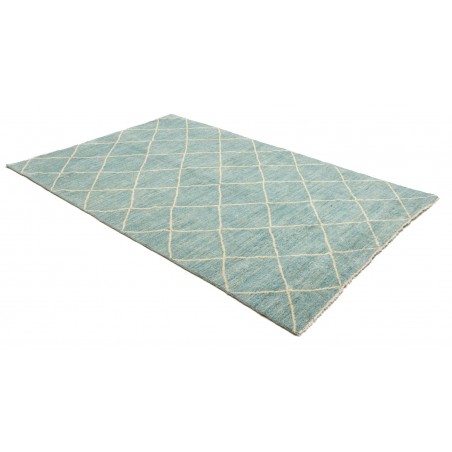 Tappeto Gabbeh Marrakech Pakistan azzurro 153x245