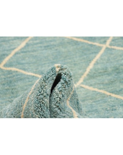 Tappeto Gabbeh Marrakech Pakistan azzurro 153x245