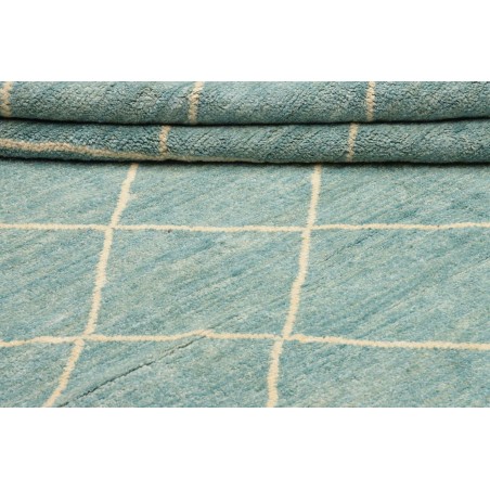 Tappeto Gabbeh Marrakech Pakistan azzurro 153x245
