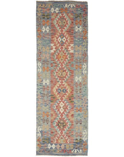 Tappeto Kilim Afghanistan marrone 81x248
