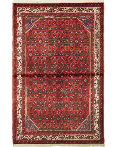 Tappeto Hamadan Persia marrone grigio 102x160