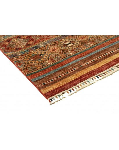 Tappeto Samarkand Pakistan rosso 76x303