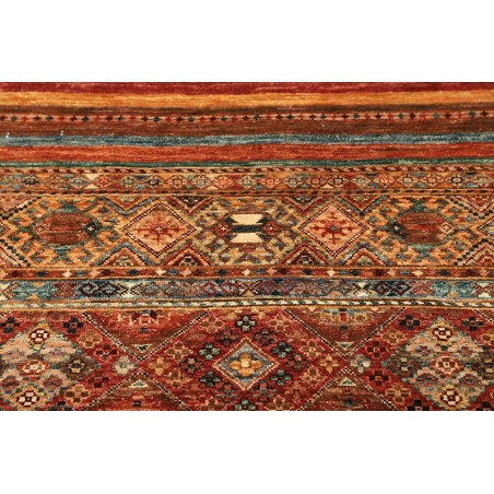 Tappeto Samarkand Pakistan rosso 76x303