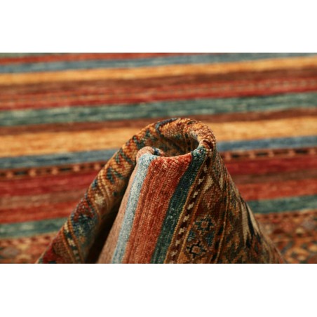 Tappeto Samarkand Pakistan rosso 76x303