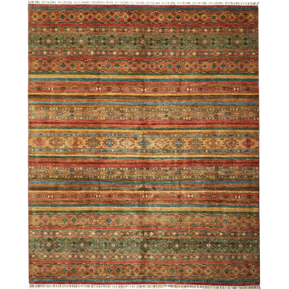 Tappeto Samarkand Pakistan marrone grigio 251x305