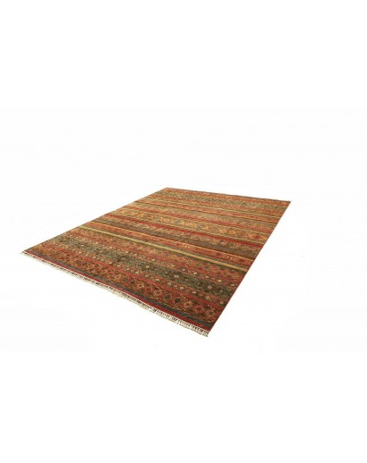 Tappeto Samarkand Pakistan marrone grigio 251x305