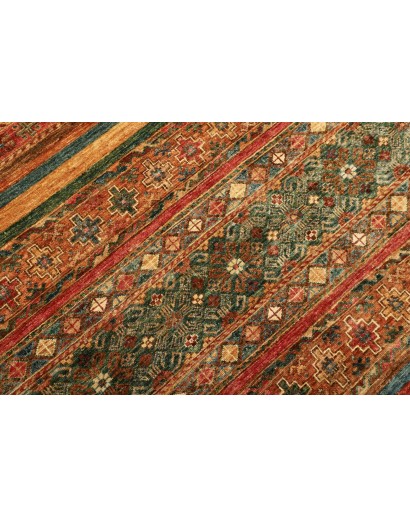 Tappeto Samarkand Pakistan marrone grigio 251x305