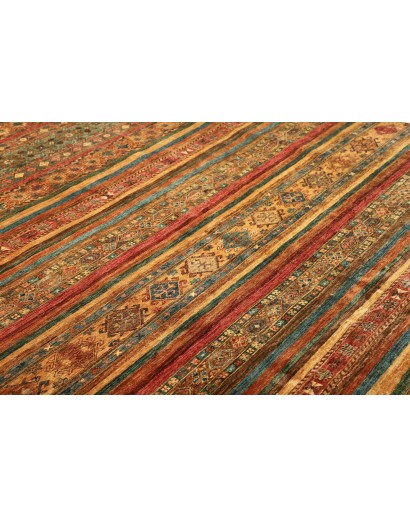 Tappeto Samarkand Pakistan marrone grigio 251x305