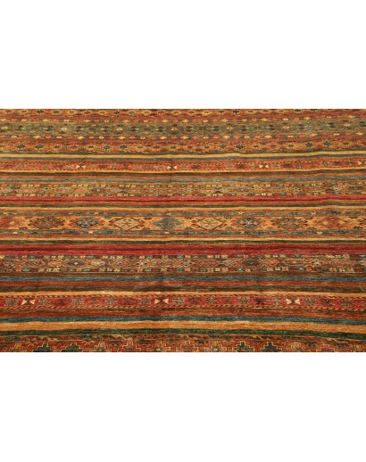 Tappeto Samarkand Pakistan marrone grigio 251x305