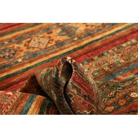 Tappeto Samarkand Pakistan marrone grigio 251x305