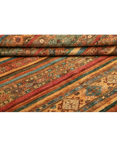 Tappeto Samarkand Pakistan marrone grigio 251x305