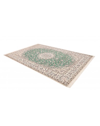 Tappeto Nain 9La Persia bianco azzurro 200x298