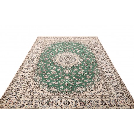 Tappeto Nain 9La Persia bianco azzurro 200x298