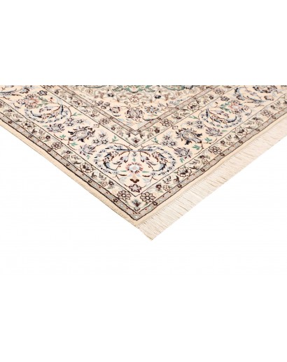 Tappeto Nain 9La Persia bianco azzurro 200x298