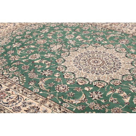 Tappeto Nain 9La Persia bianco azzurro 200x298