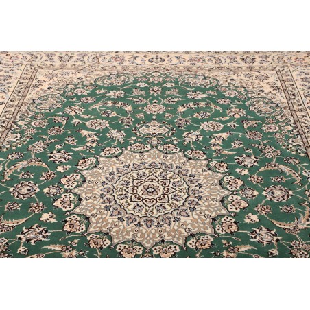 Tappeto Nain 9La Persia bianco azzurro 200x298