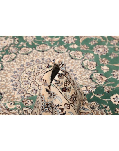 Tappeto Nain 9La Persia bianco azzurro 200x298
