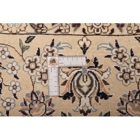 Tappeto Nain 9La Persia bianco azzurro 200x298