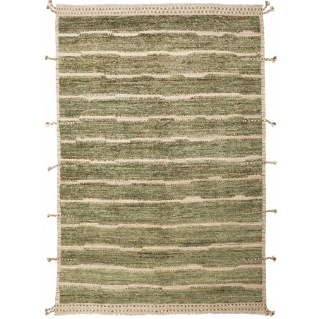 Tappeto Gabbeh Marrakech Pakistan bianco beige 155x222