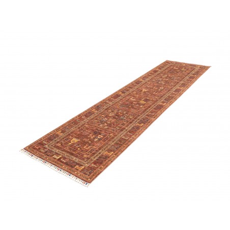Tappeto Rubin Pakistan rosso giallo 80x296