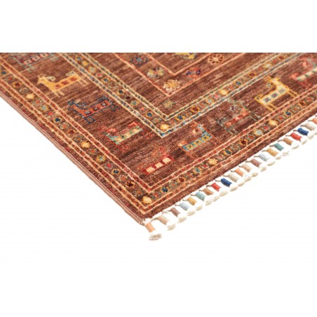 Tappeto Rubin Pakistan rosso giallo 80x296