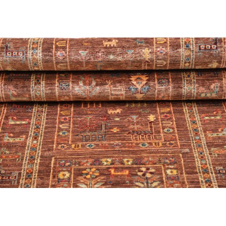 Tappeto Rubin Pakistan rosso giallo 80x296