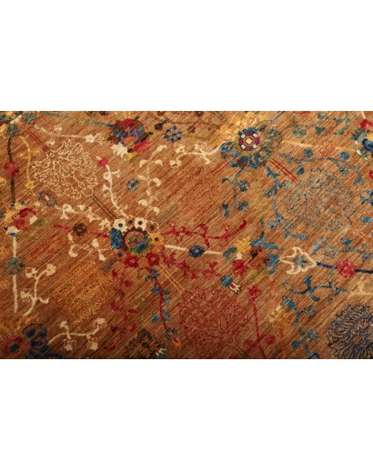 Tappeto Shahi Fine Pakistan rosso giallo 170x233