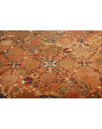 Tappeto Shahi Fine Pakistan rosso giallo 170x233