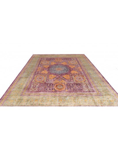 Tappeto Mamlouk Pakistan marrone grigio 247x300