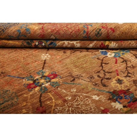 Tappeto Shahi Fine Pakistan rosso giallo 170x233